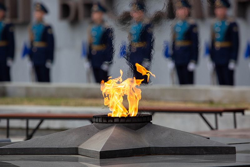 Праздничные мероприятия в честь Дня Победы прошли в столице Урала