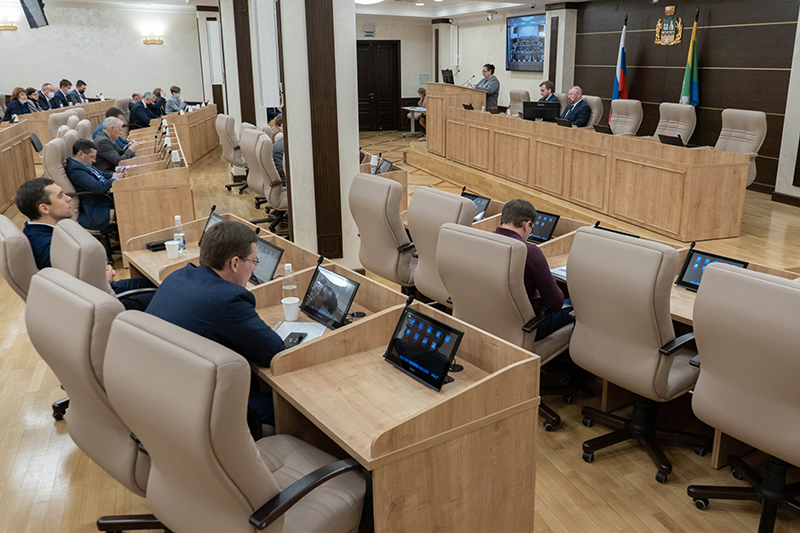 Совместное заседание двух комиссий прошло в городской Думе