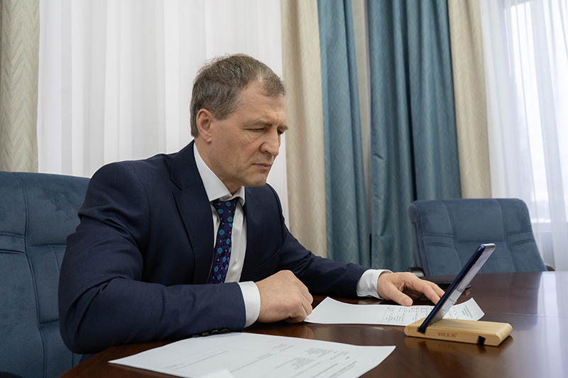 Председатель Екатеринбургской городской Думы провел дистанционный прием граждан