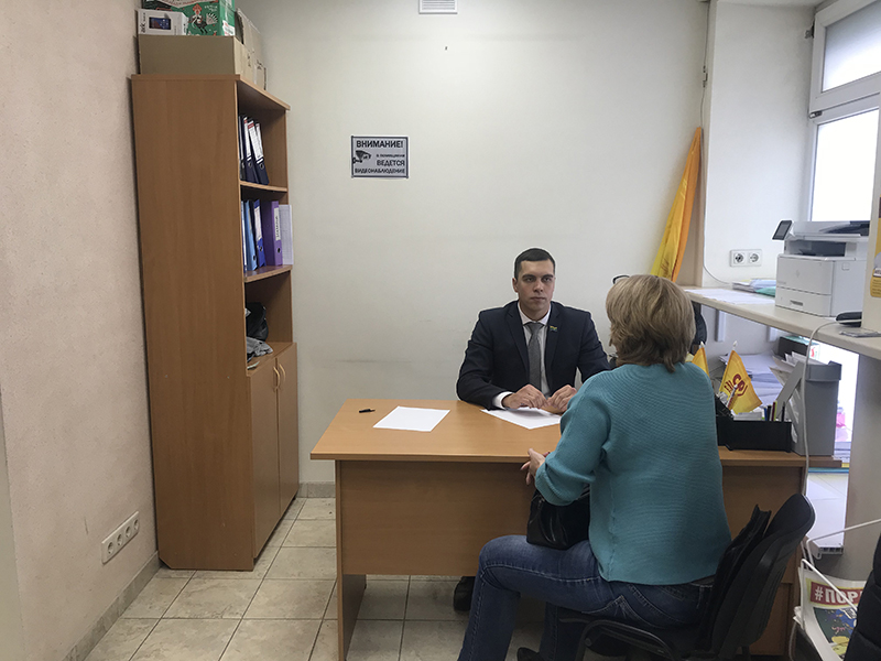 Алексей Мещеряков провел прием граждан