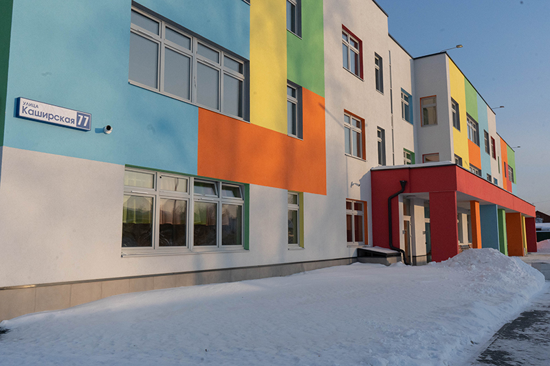 В Орджоникидзевском районе открылся новый корпус детского сада
