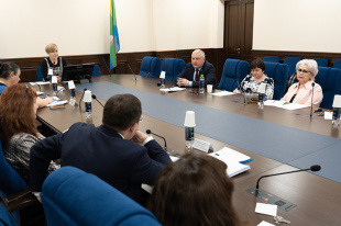 Счетная палата отчиталась о работе на заседании комиссии по бюджету