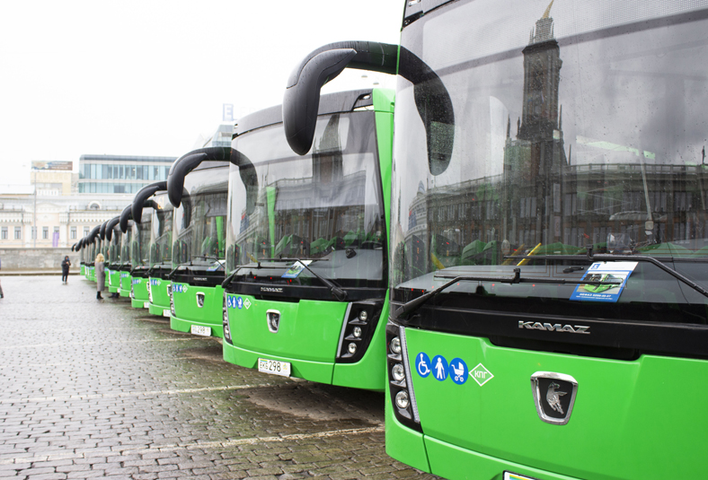 Шестьдесят новых автобусов выйдут на улицы Екатеринбурга