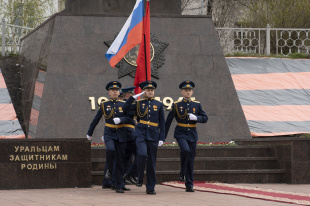 В уральской столице проходят праздничные мероприятия в честь 23 февраля